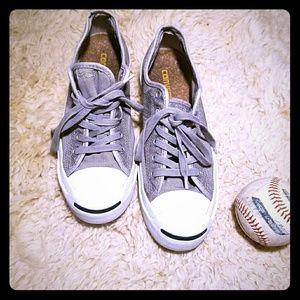 *Late ChanceConverse Jack Purcell Cork Silver/Blue